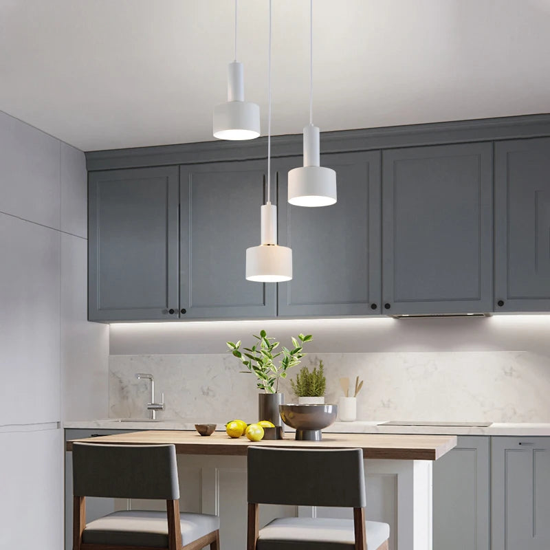 lustre moderne design nordique pour restaurant ou table - vue 4 sur 16