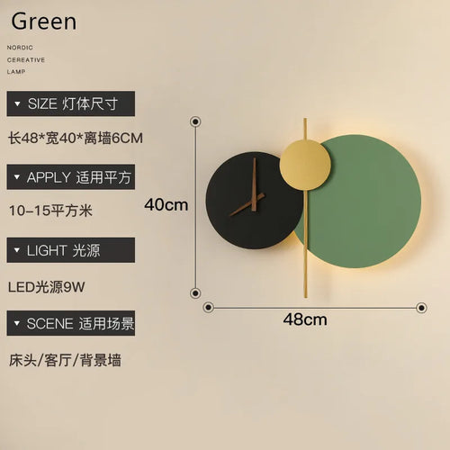 applique murale led au design moderne pour intérieur élégant - vue 9 sur 12