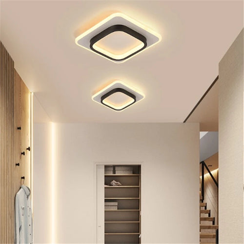 plafonnier led moderne pour intérieur et bureau élégant - vue 3 sur 10