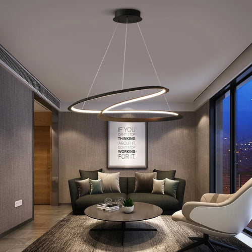 suspension moderne design minimaliste pour une ambiance créative - vue 3 sur 5