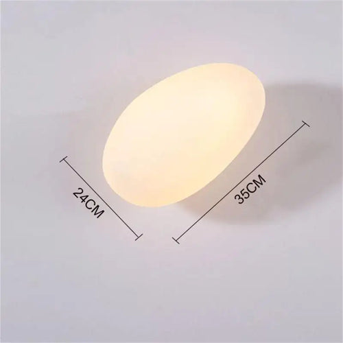 applique murale led galets verre moderne déco intérieur hotel couloir plafonnier éclairage