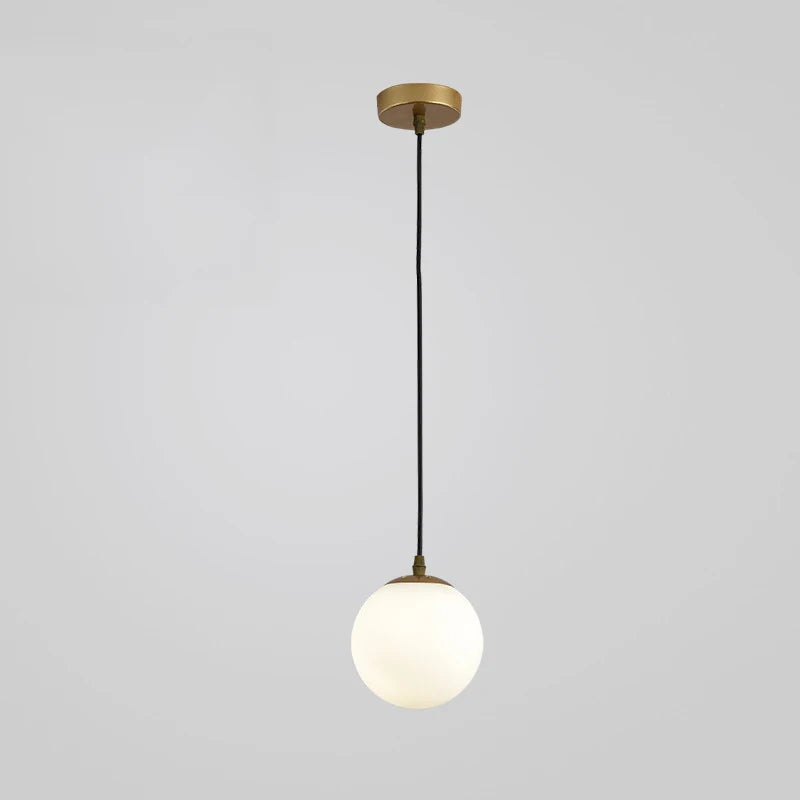 suspension de luxe nordique boule de verre décorative