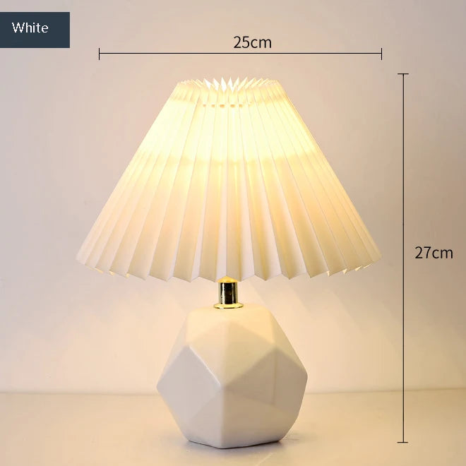 lampe de chevet moderne en céramique pour bureau et veilleuse créative - vue 18 sur 18