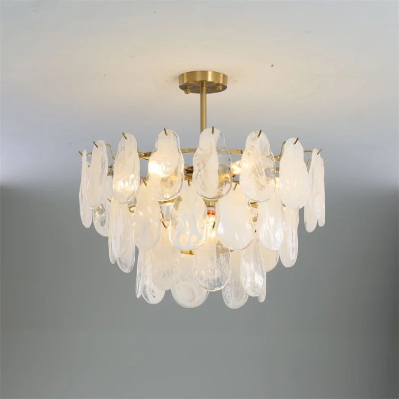 lustre en verre de luxe pour éclairage créatif et décoratif - vue 5 sur 14