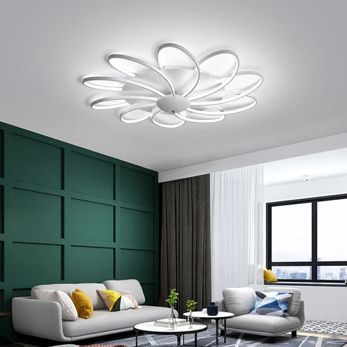 lustre moderne pour un éclairage intérieur élégant et polyvalent - vue 3 sur 6