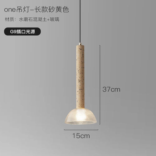 suspension en terrazzo pour cuisine et bar moderne - vue 10 sur 10