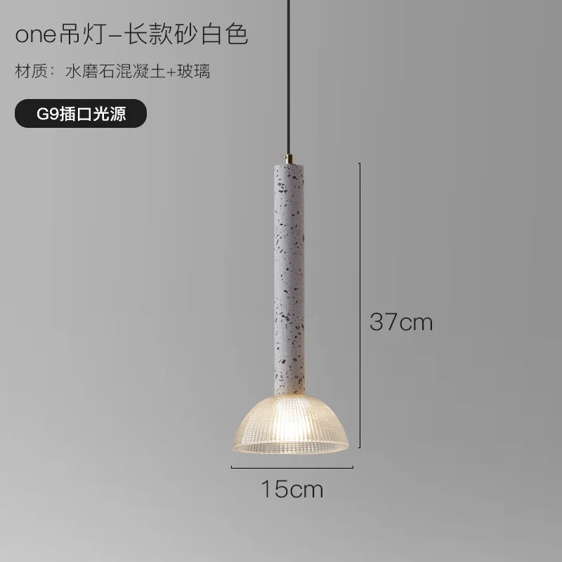 suspension en terrazzo pour cuisine et bar moderne - vue 10 sur 10