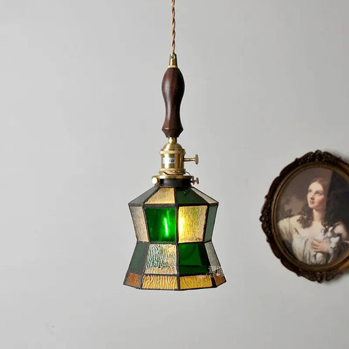 suspension rétro en verre pour décoration de bar et restaurant - vue 13 sur 14