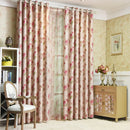 Rideau occultant floral style européen pour chambre salon
