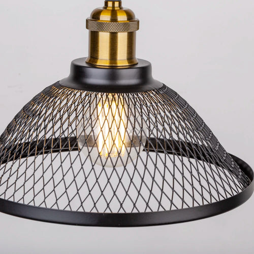 plafonnier moderne à leds style vintage industriel rétro loft - vue 4 sur 9