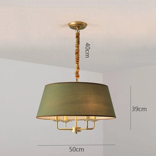 luminaire suspendu led style rétro américain pour salon moderne - vue 11 sur 11
