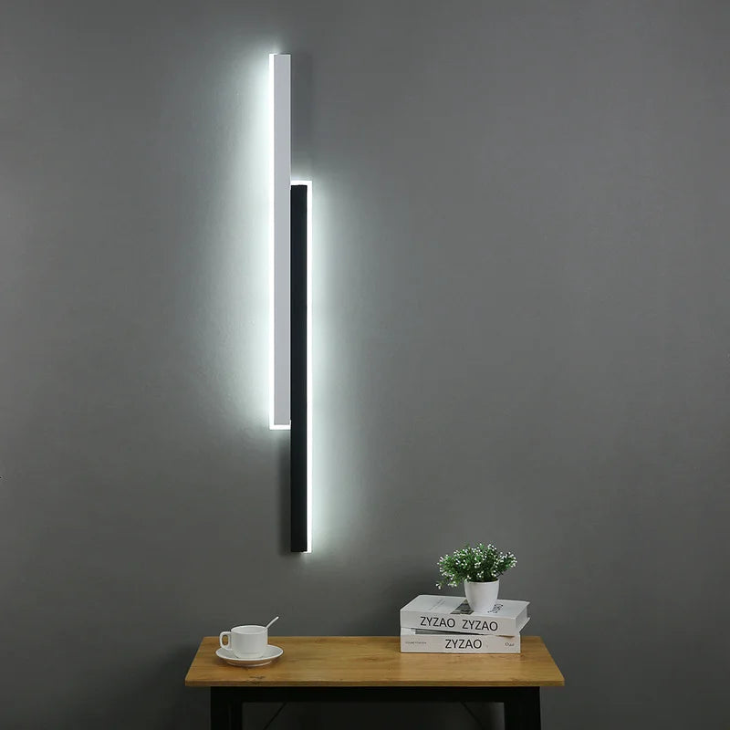 applique murale à led en aluminium pour décoration intérieure moderne - vue 3 sur 16