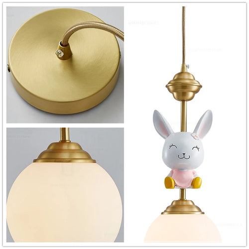 suspension led décorative dessin animé nordique pour noël - vue 5 sur 8