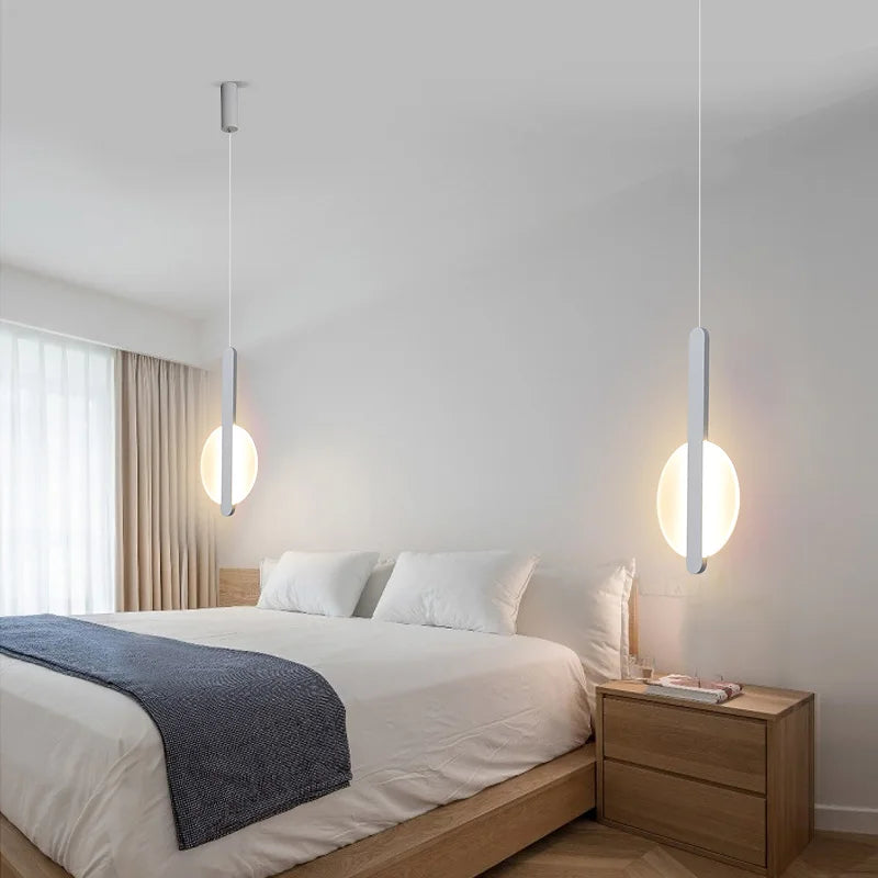 suspension moderne à led pour décoration intérieure élégante - vue 4 sur 12