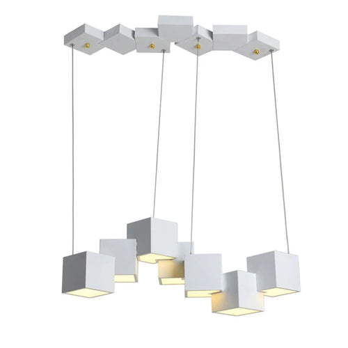 2024 Magic Cube Led Creative Pendant Light Ceilng Hanging Lamp for Dining Room Living Room Light Fixture Samsarah Lighting - vue 7 sur 10