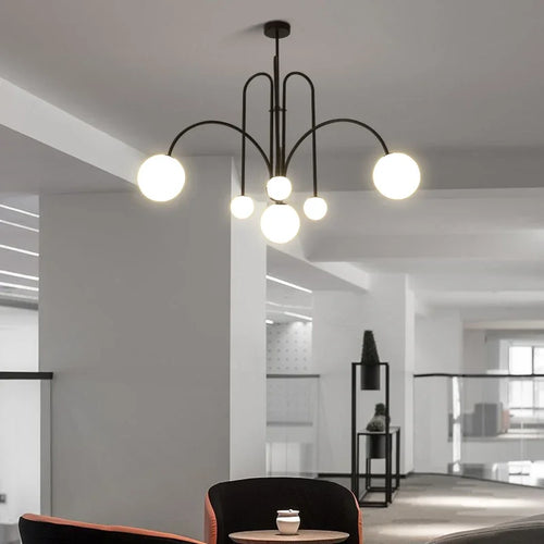 suspension led style italien pour décoration moderne et élégante - vue 6 sur 12