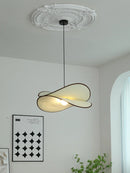 lustre wabi sabi en tissu pour décoration intérieure design moderne