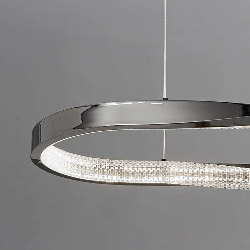 lustre circulaire à led moderne pour décoration intérieure - vue 5 sur 11