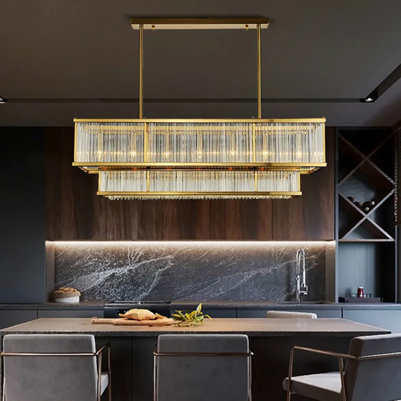 lustre de luxe à led pour un éclairage raffiné - vue 8 sur 13