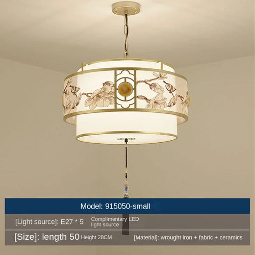 lustre rétro créatif pour éclairage intérieur de restaurant - vue 9 sur 9