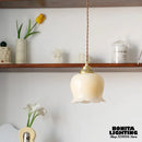 suspension orchidée carillon éolien style français décoratif