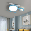 lampe led créative pour chambre d'enfant motif avion et nuages
