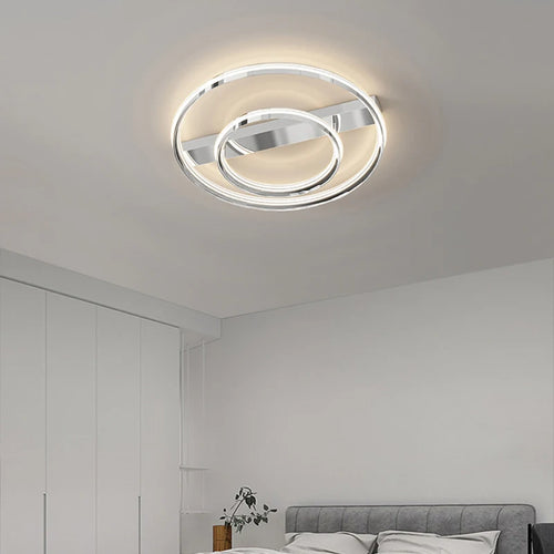 plafonnier led moderne pour décoration intérieure lumineuse - vue 5 sur 10