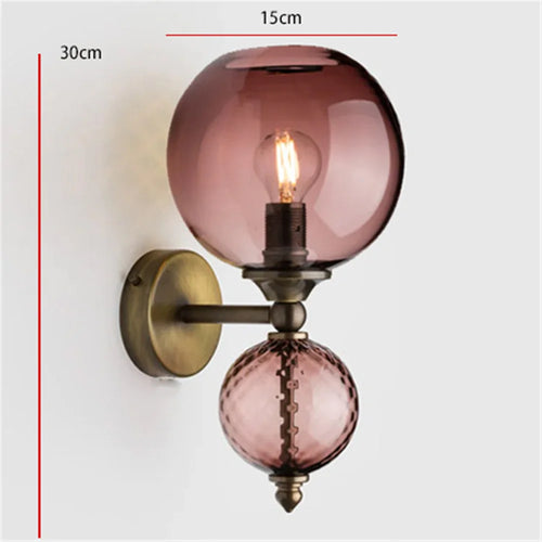 Applique murale LED en forme de bulle de verre - vue 6 sur 16