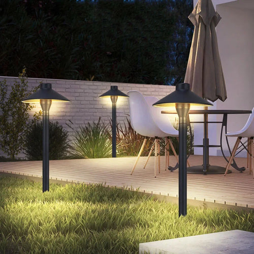 lumière extérieure LED étanche pour jardin et pelouse - vue 3 sur 10