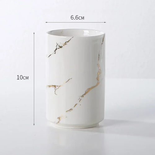 tasse en céramique pour couple porte-brosse à dents et rangement - vue 16 sur 22