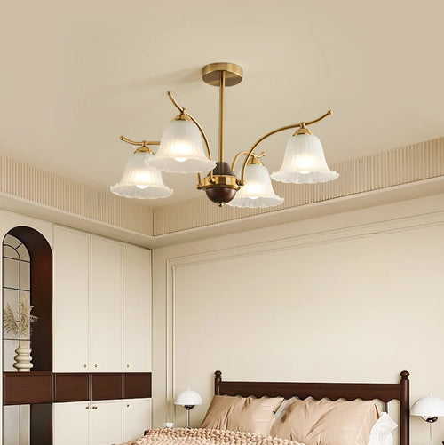 lustre rétro élégant pour un éclairage classique et raffiné - vue 6 sur 9