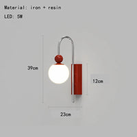 applique murale led en métal avec gradation variable
