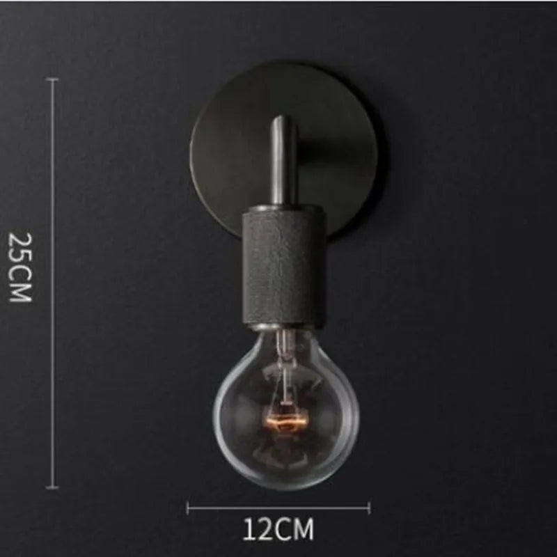 applique murale à led avec abat-jour en verre et métal - vue 19 sur 21