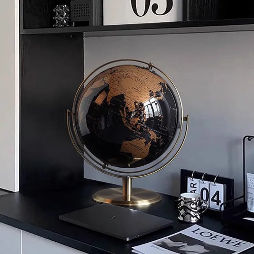 lampe de décoration globe américain luminaire haut de gamme élégant - vue 6 sur 9