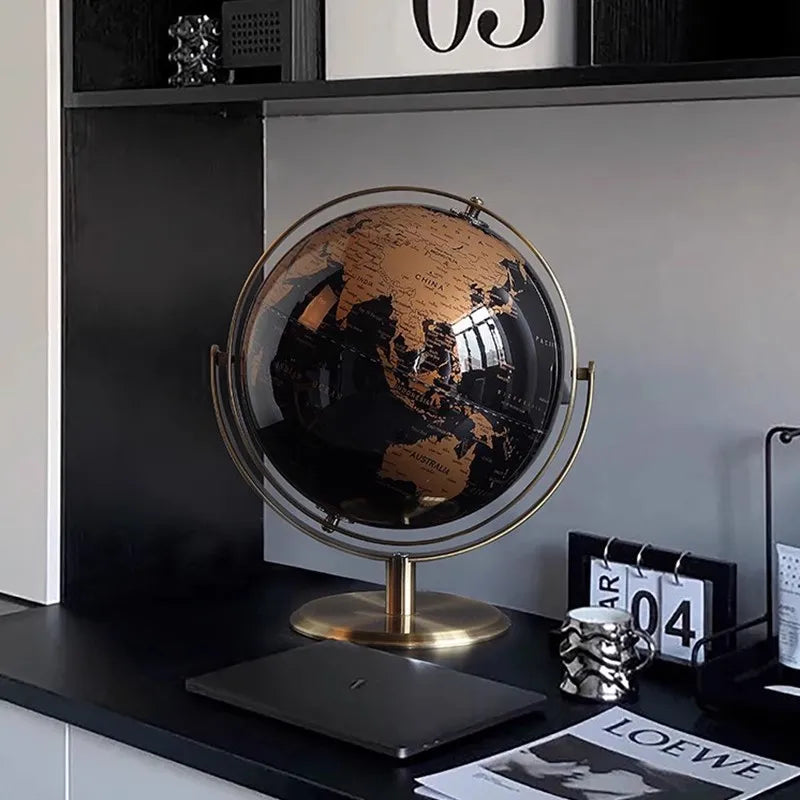 lampe de décoration globe américain luminaire haut de gamme élégant - vue 5 sur 9