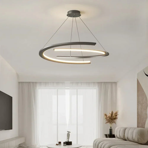suspension à led moderne pour décoration intérieure élégante - vue 2 sur 21