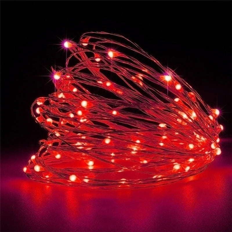 guirlande lumineuse led étanche pour décorations de fête et mariage