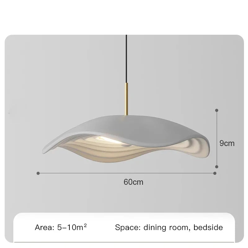 Italy Valentina Suspension Light Resin Pendant Lamp Celing Chandelier Hanging For Dining Room Kitchen Bar Bedroom Indoor - vue 13 sur 14