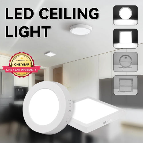 plafonnier led moderne décoratif avec éclairage rgb - vue 3 sur 17