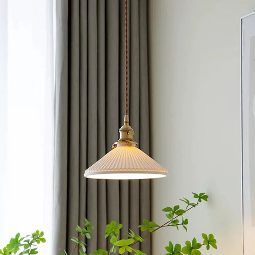 Lustre led japonais nordique luxe - vue 3 sur 10