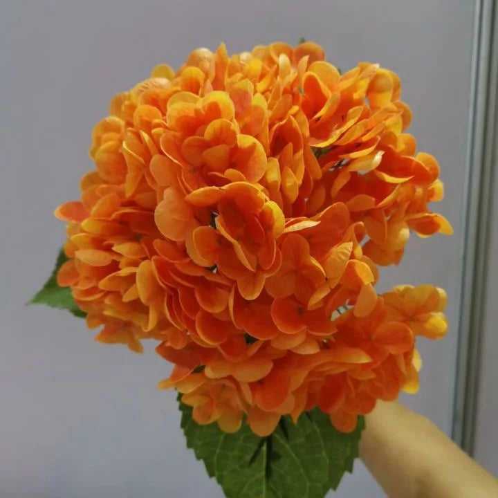 fleur d'hortensia artificielle réaliste pour décoration de fête