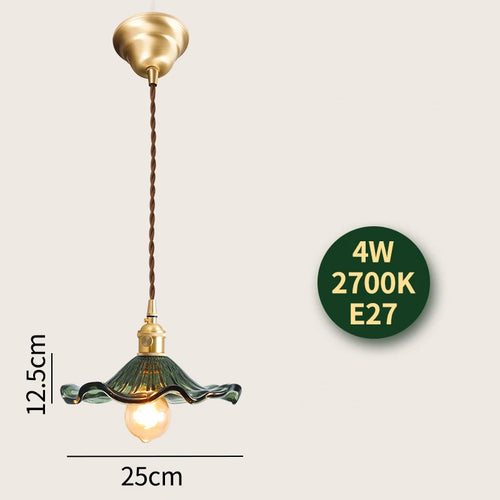 suspension en verre diamant led nordique moderne - vue 26 sur 30