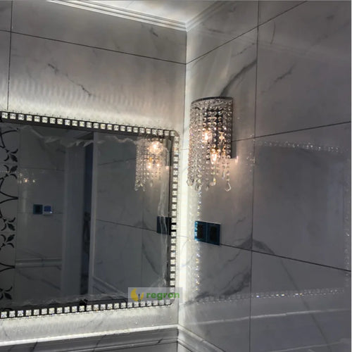 lampe de chevet moderne en cristal pour éclairage créatif décoratif - vue 5 sur 7