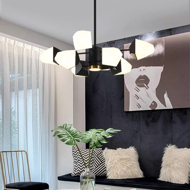 lustre moderne à LED pour un éclairage magique intérieur - vue 3 sur 11