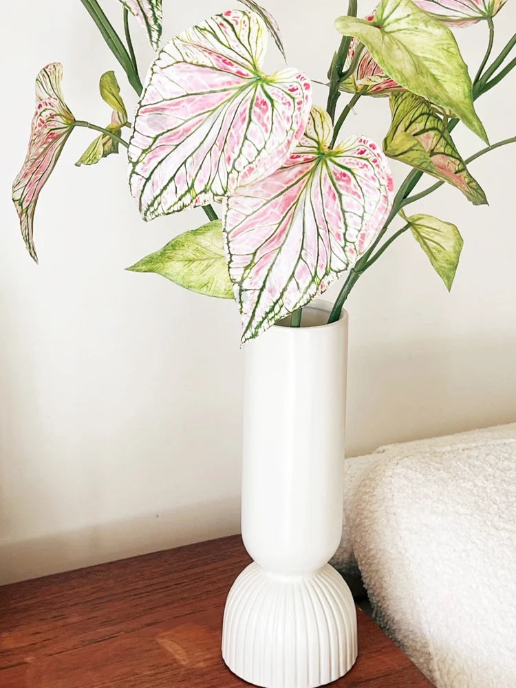 plante artificielle caladium pour décoration intérieure et florale - vue 4 sur 6
