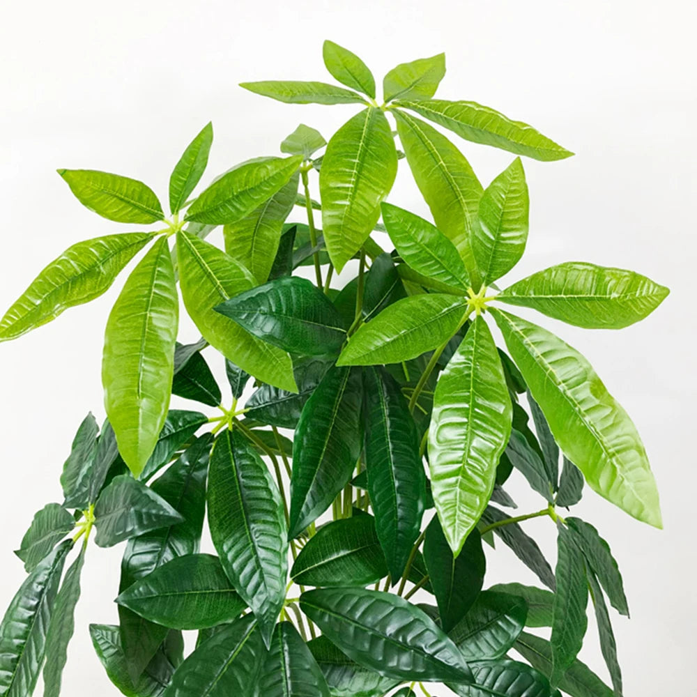 palmier tropical artificiel avec feuilles de bananier pour décoration intérieure - vue 6 sur 9