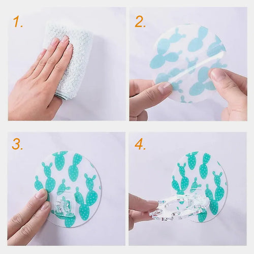 porte-brosse à dents auto-adhésif avec support et distributeur intégré - vue 8 sur 14
