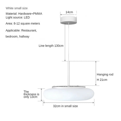 lustres modernes en led pour un éclairage minimaliste élégant - vue 11 sur 12