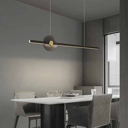 lustre moderne unique avec intensité variable pour ambiance élégante - vue 3 sur 10