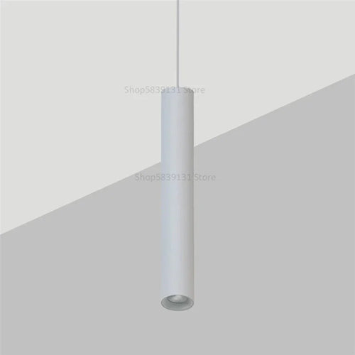 suspension moderne cylindrique pour décoration intérieure nordique